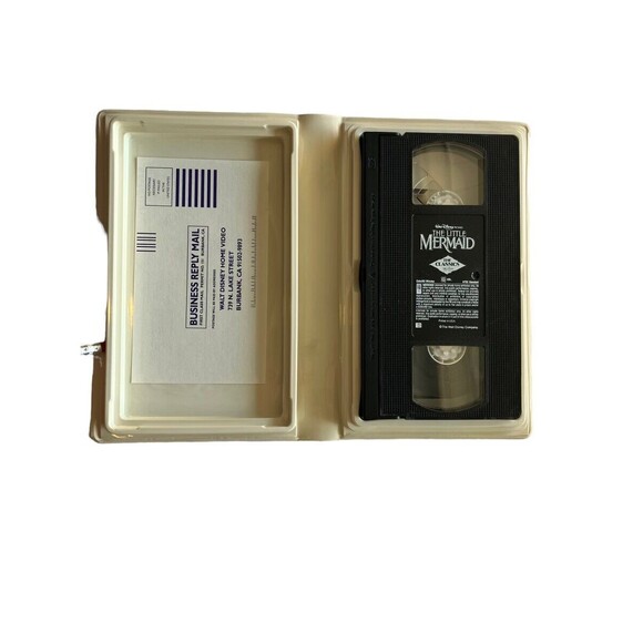 *RARE* Black Diamond Disney The Little Mermaid (VHS, 1989) BANNED COVER ART - Picture 2 of 13